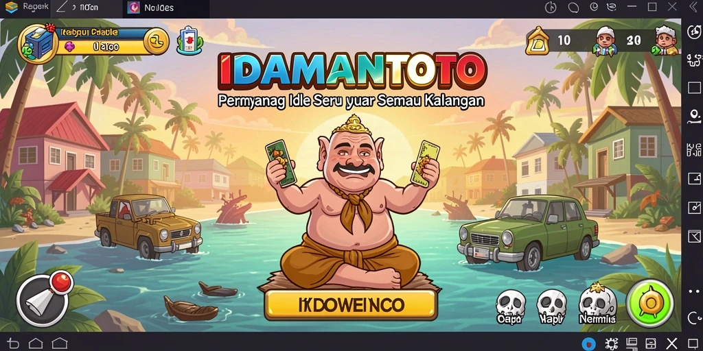 Tampilan gameplay seru dari IDAMANTOTO yang memikat pengguna.