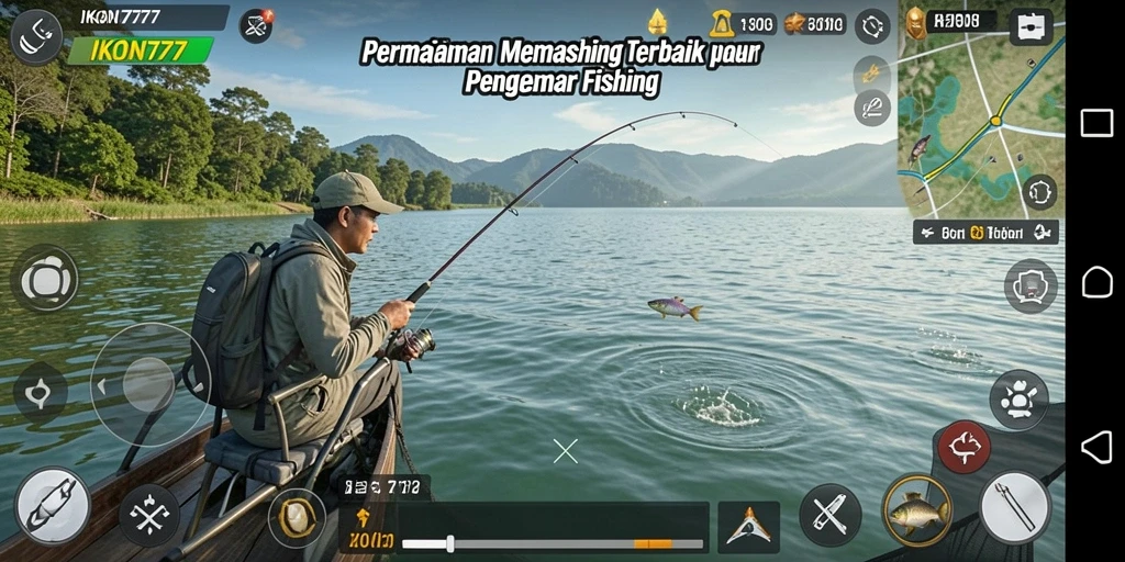 Tangkapan ikan yang memukau dalam gameplay IKON777.