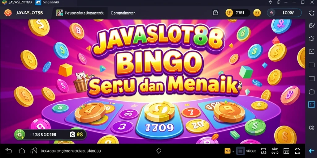 Tampilan gameplay Bingo yang seru dan mengasyikkan di JAVASLOT88.