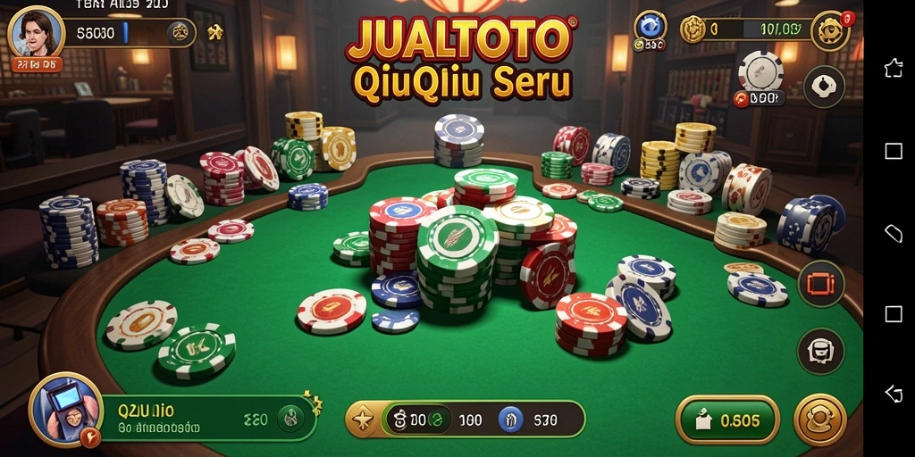 Gameplay seru dan menarik di JUALTOTO QiuQiu.