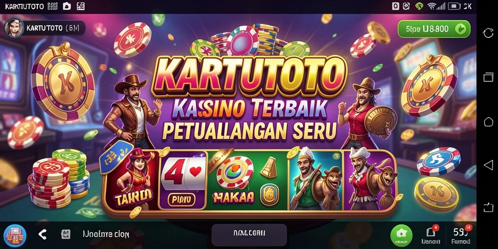 Tampilan menarik dan gameplay seru dari KARTUTOTO.
