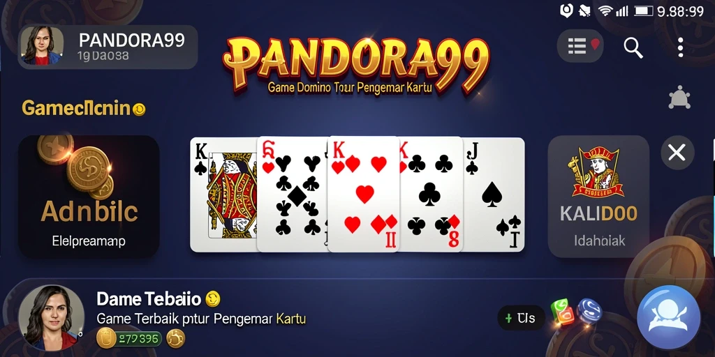 Gambaran menarik gameplay Domino dalam PANDORA99.