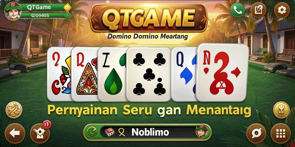 Tampilan gameplay seru dan menarik di QTGAME.