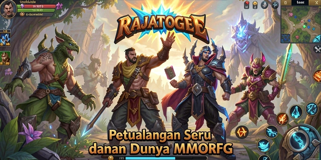 Tampilan menakjubkan dari gameplay RAJATOGEL yang seru.